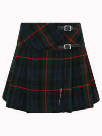 Women Gun Tartan Skirt F