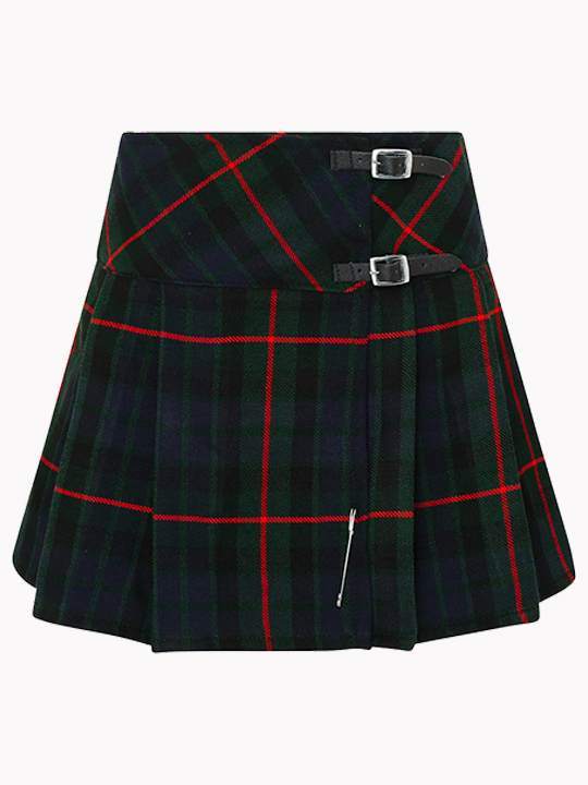 Women Gun Tartan Skirt F
