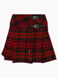 Women Macdonald Tartan Kilt Skirt F