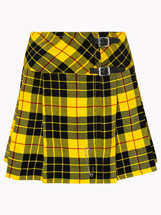 Women Macleod of Lewis Tartan Mini Kilt F